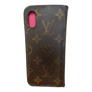 Louis Vuitton brown logo older phone case